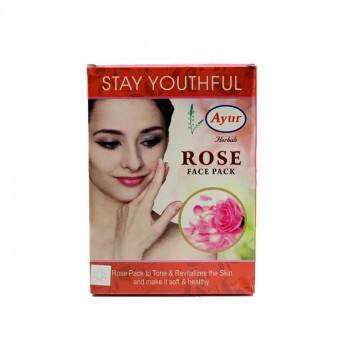 Rose face pack
