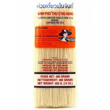 RICE NOODLES MAKARON RY¯OWY 3MM 400G