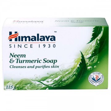 HIMALAYA NEEM AND TURMERIC SOAP 125G