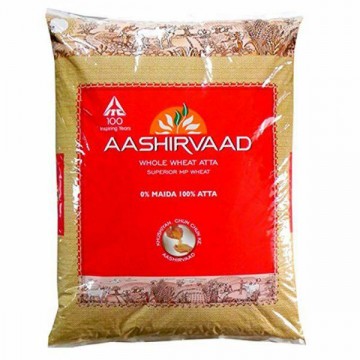 ITC Aashirvaad Whole Wheat 5kg