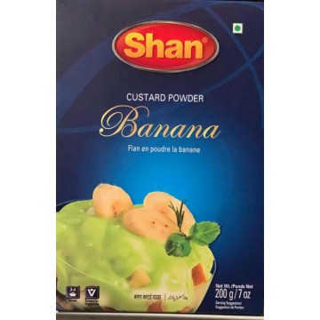 Shan banana custard