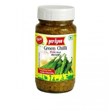 Priya green chilli pickle 300g