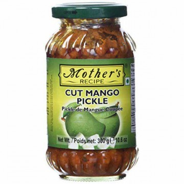 Mothers cut mango